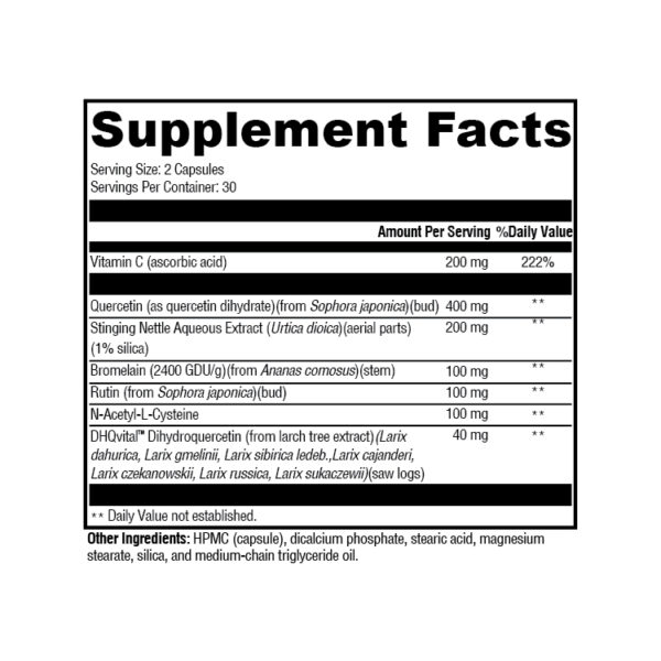Allerny supplement facts
