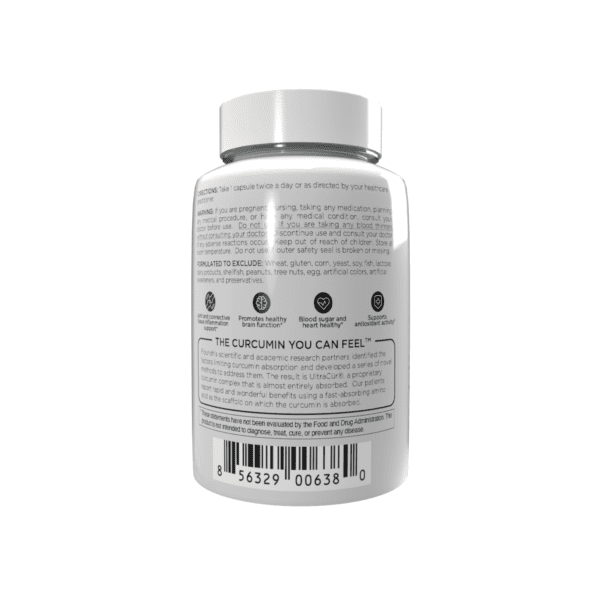 CucuExcel Pro curcumin turmeric capsules. Same as UltraCur pro.