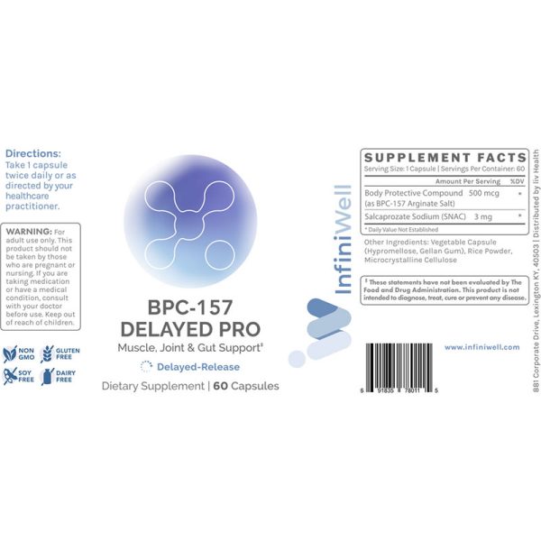 BPC-157 Delayed Pro - 500mcg - Image 2