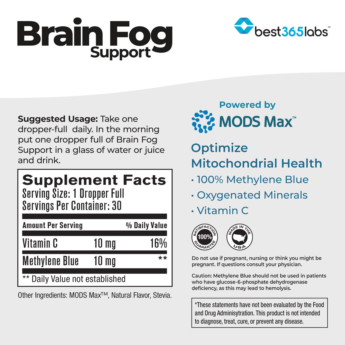 Brain Fog Support Liquid Methylene Blue - Image 3