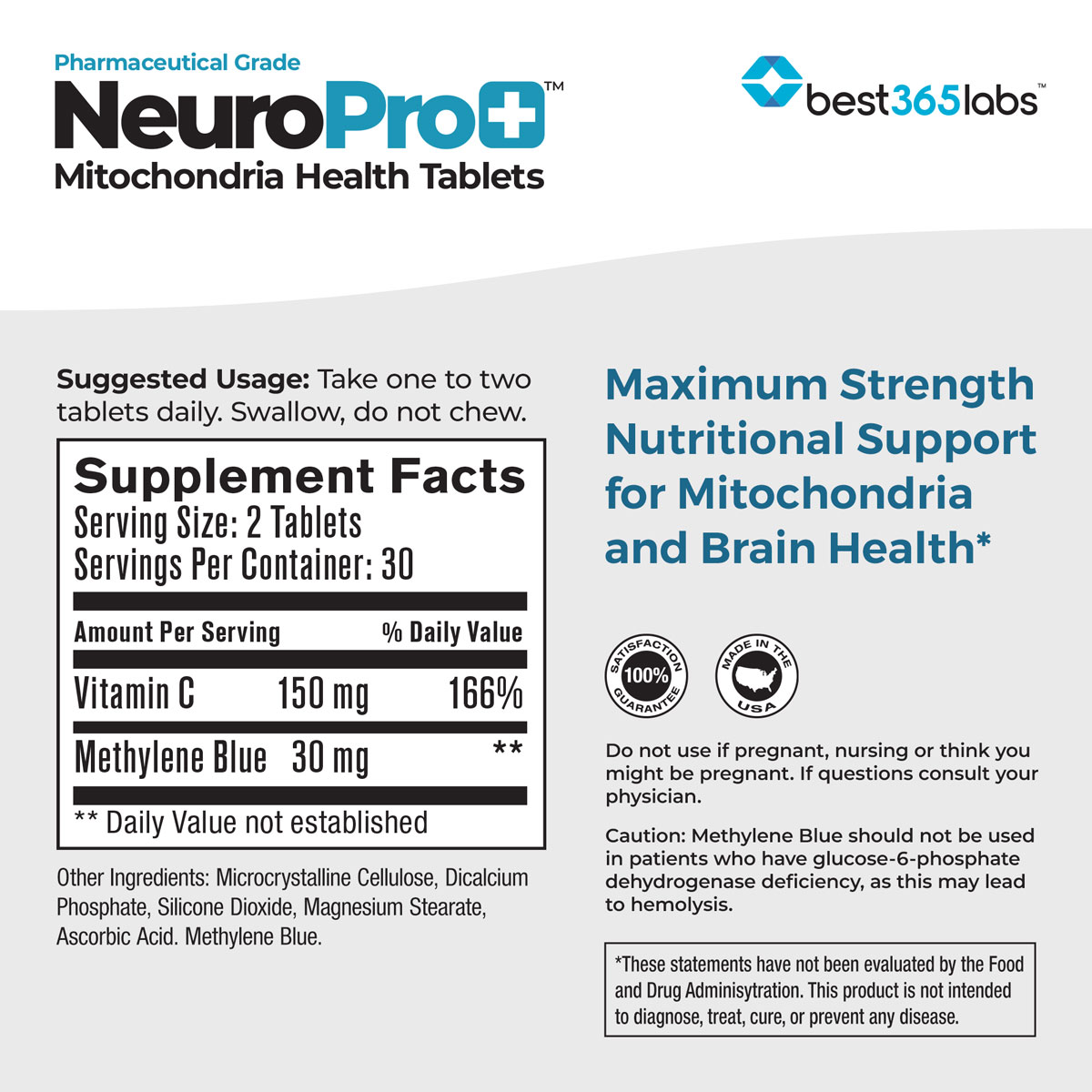 NeuroPro Plus Methylene Blue - Image 3