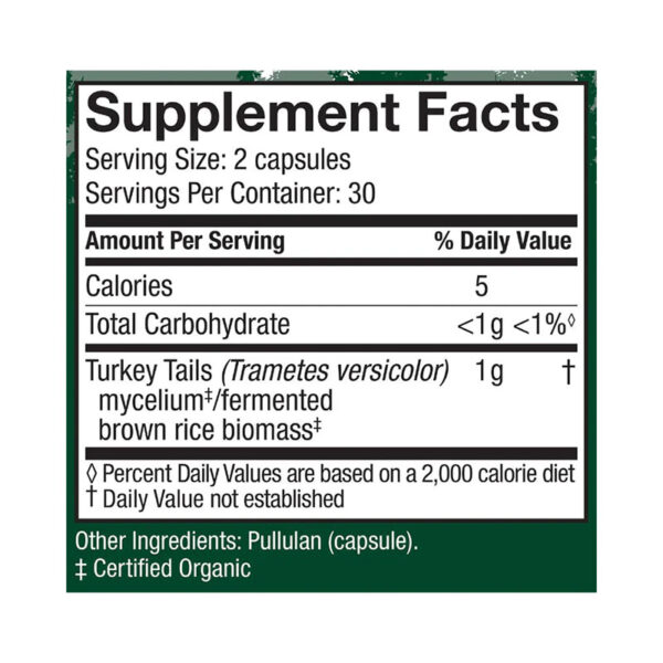 Turkey-Tails-Supplement-Facts