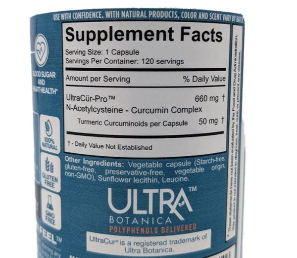 UltracCur-Pro-Supplement-Facts