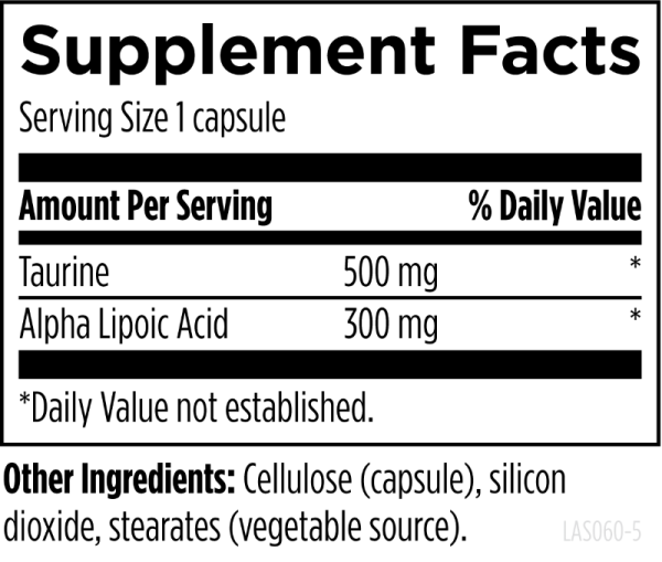 Lipoic Acid Supreme Supplement Facts